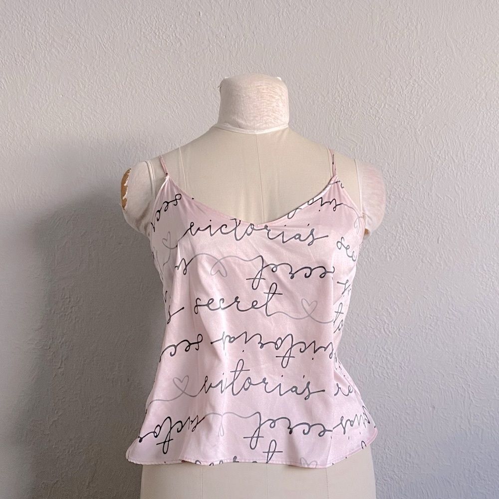 🪦 Victorias Secret Silky Top Size SP Light Pink